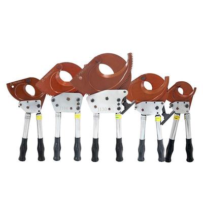 Ratchet Cable Cutter, for copper and aluminum core armored, J series