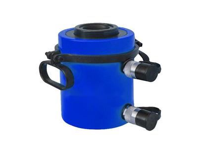 Hollow plunger cylinders, double acting(CRRH series), hydraulic return