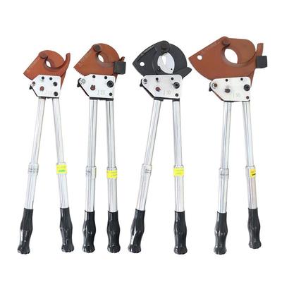 Manual ratchet, steel strand/steel aluminum strand cable cutter, J series